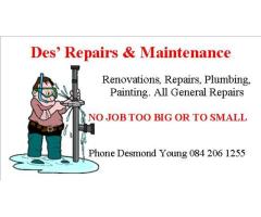 Des's Repairs and Maintenance