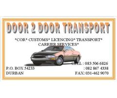 Door 2 door transport