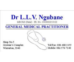 Dr L.L.V. Ngubane