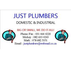 Just Plumbers