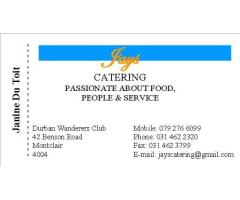 Jays Catering Passionate About Food People & Service