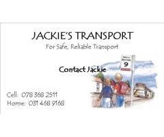 Jackie's Transport