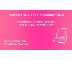 Internet Cafee & Community Chats