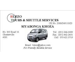 Hlezo Tours & Shuttle Services