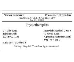 Physiotherapists